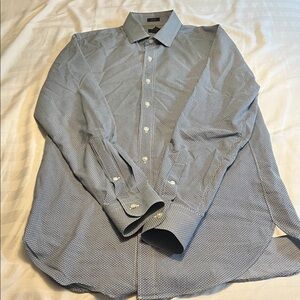 J. Crew Ludlow Patterned Shirt in Black and White